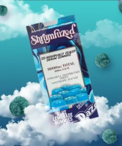 Shrumfuzed 10pk Gummies (8000mg) Blue Lemonade
