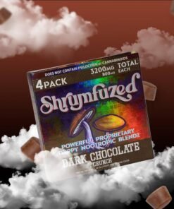 Shrumfuzed 4pk Chocolate (3200mg) Dark Chocolate Crunch