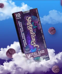 Shrumfuzed 10pk Gummies (8000mg) Royal Razz
