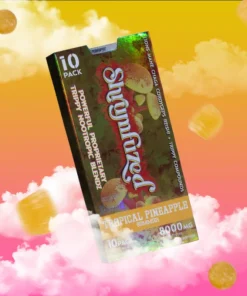Shrumfuzed 10pk Gummies (8000mg) Tropical Pineapple