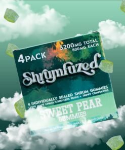 Shrumfuzed 4pk Gummies (3200mg) Sweet Pear