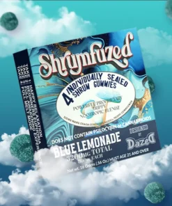 Shrumfuzed 4pk Gummies (3200mg) Blue Lemonade