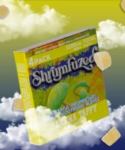 Shrumfuzed 4pk Gummies (3200mg) Banana Taffy
